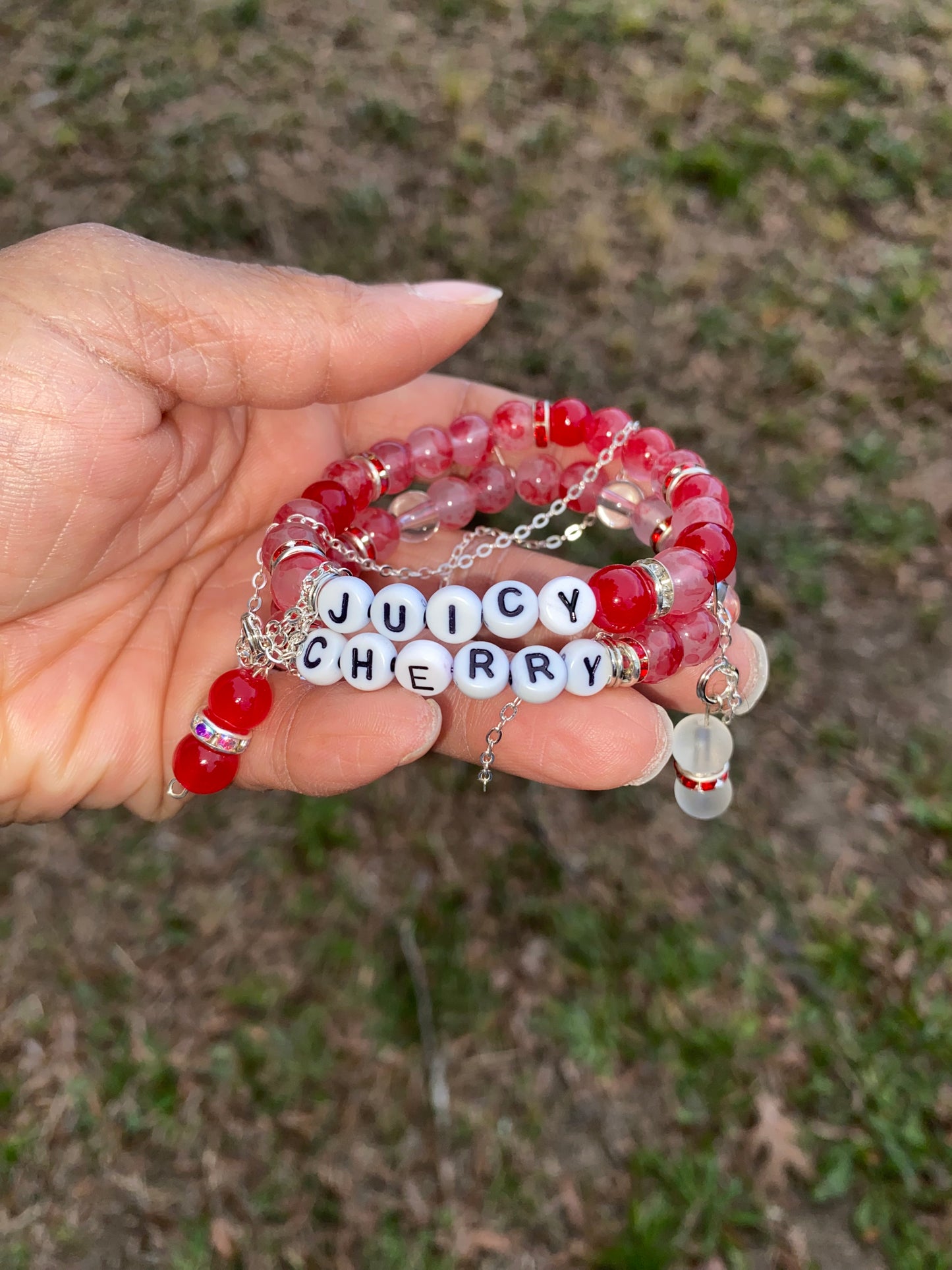 Juicy Cherry Bracelet Set