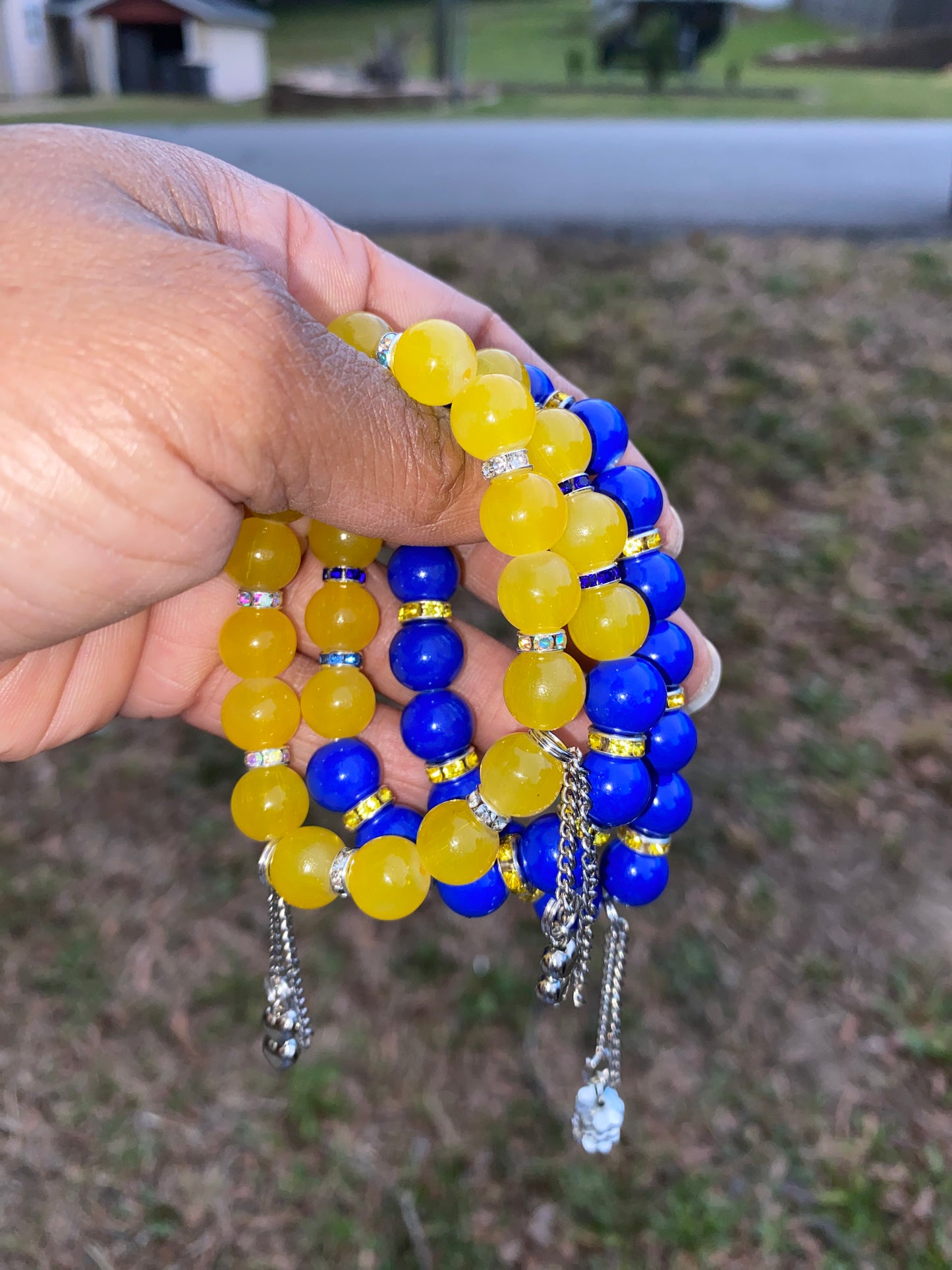 Lemonade Blueberry Bracelet Set