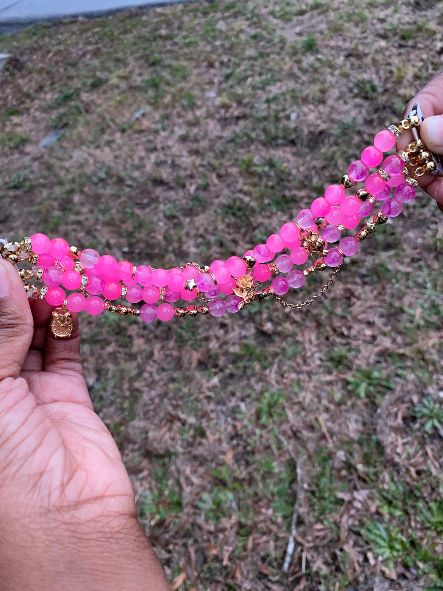 Pink Fairy π§πΏββοΈ Apple Watch Bracelet Band