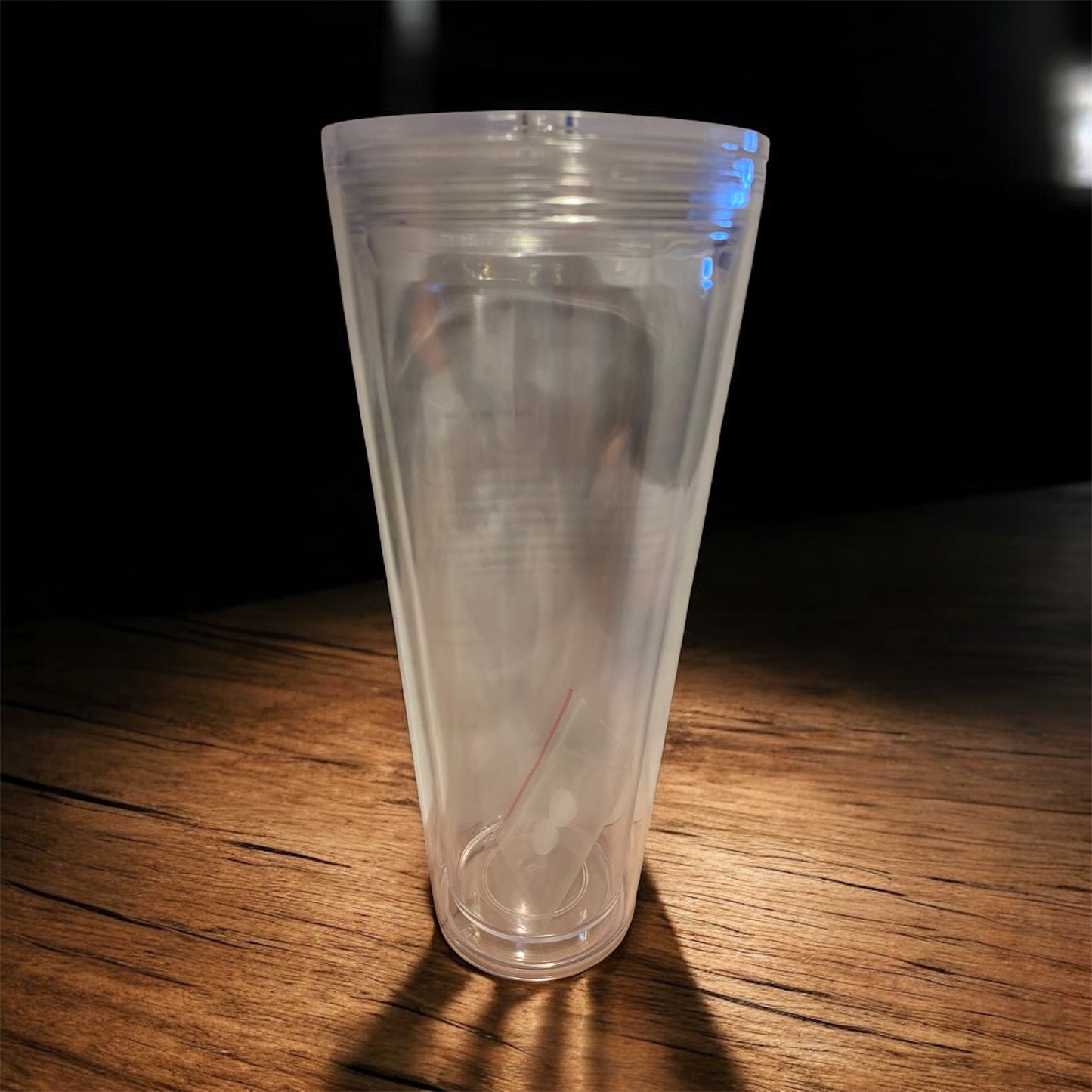 24Oz Acrylic Snow Globe Tumblers