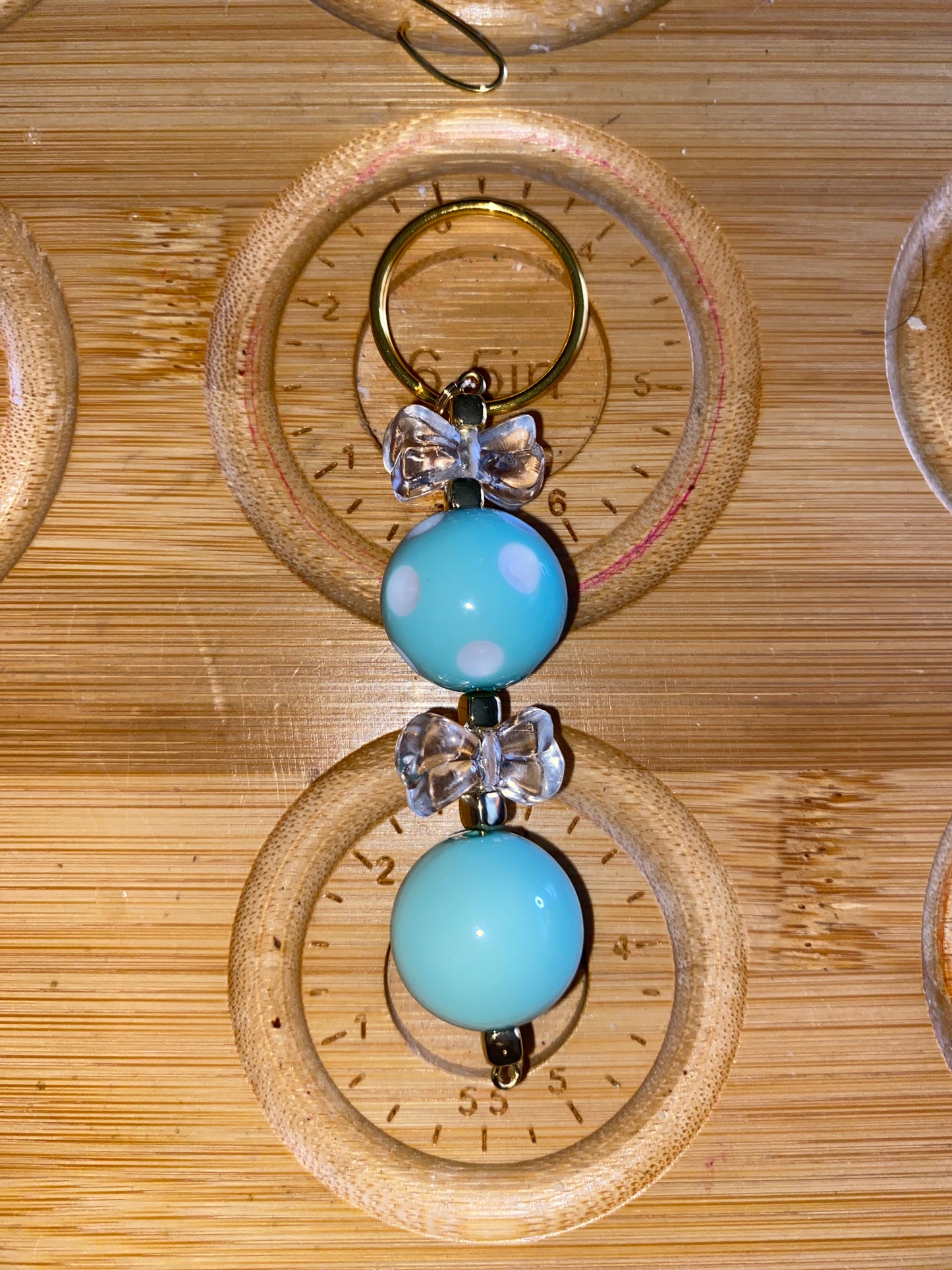 π This Blue Bow Keychain Is Giving Luxury & Cute! πβ¨