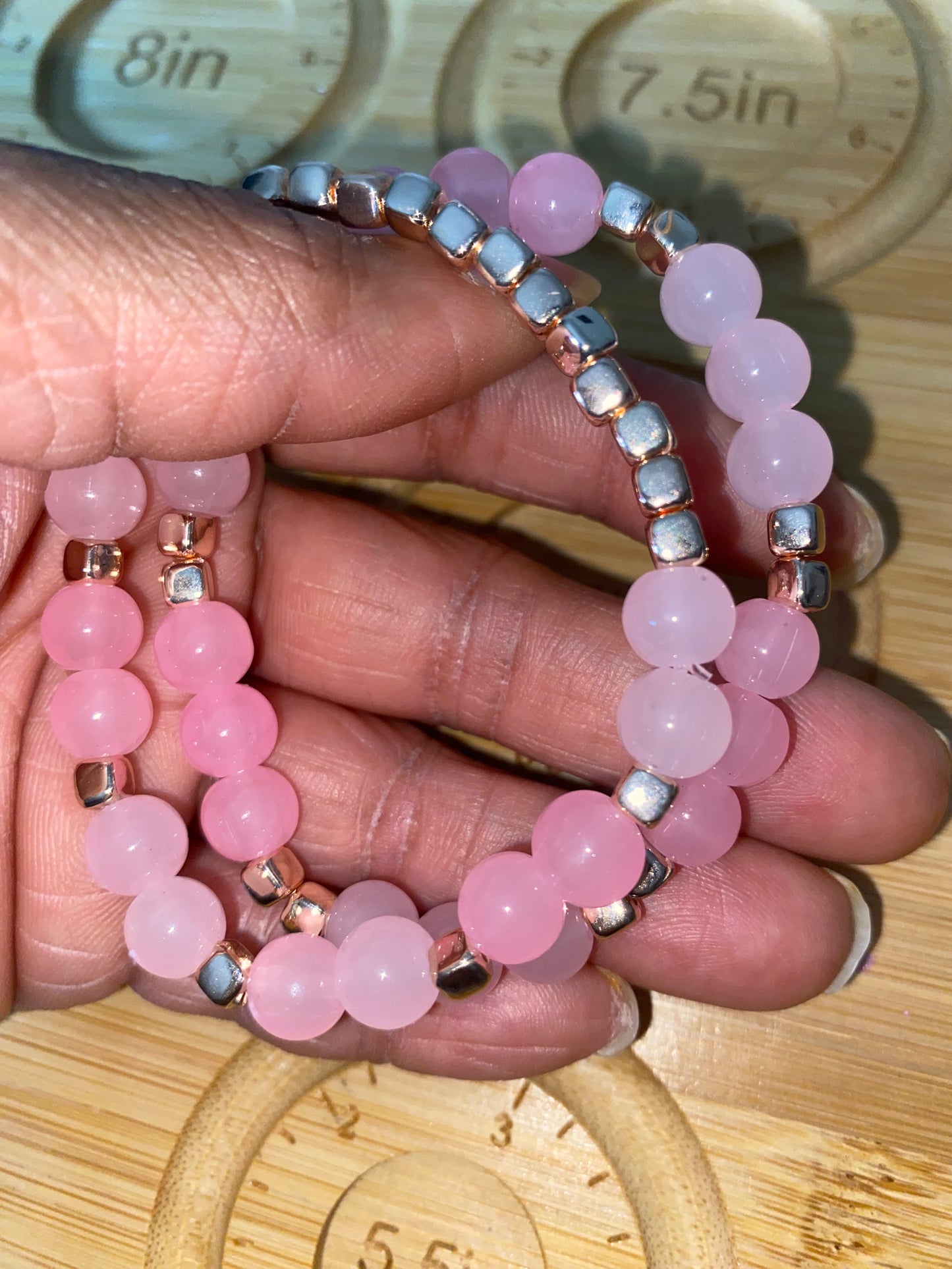 Pink Goddess Bracelets
