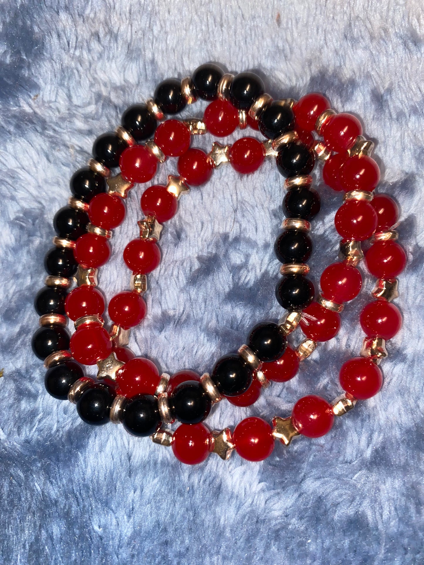 Black Fire Bracelet Set