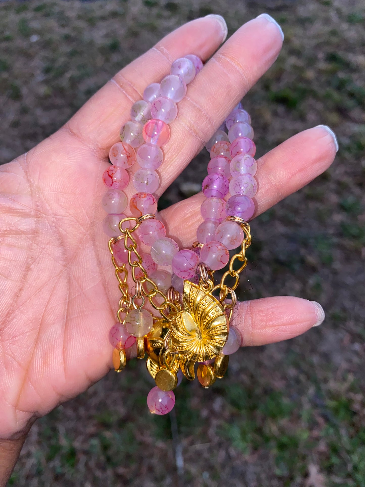 Ocean-Inspired Pink Jewelry Collection