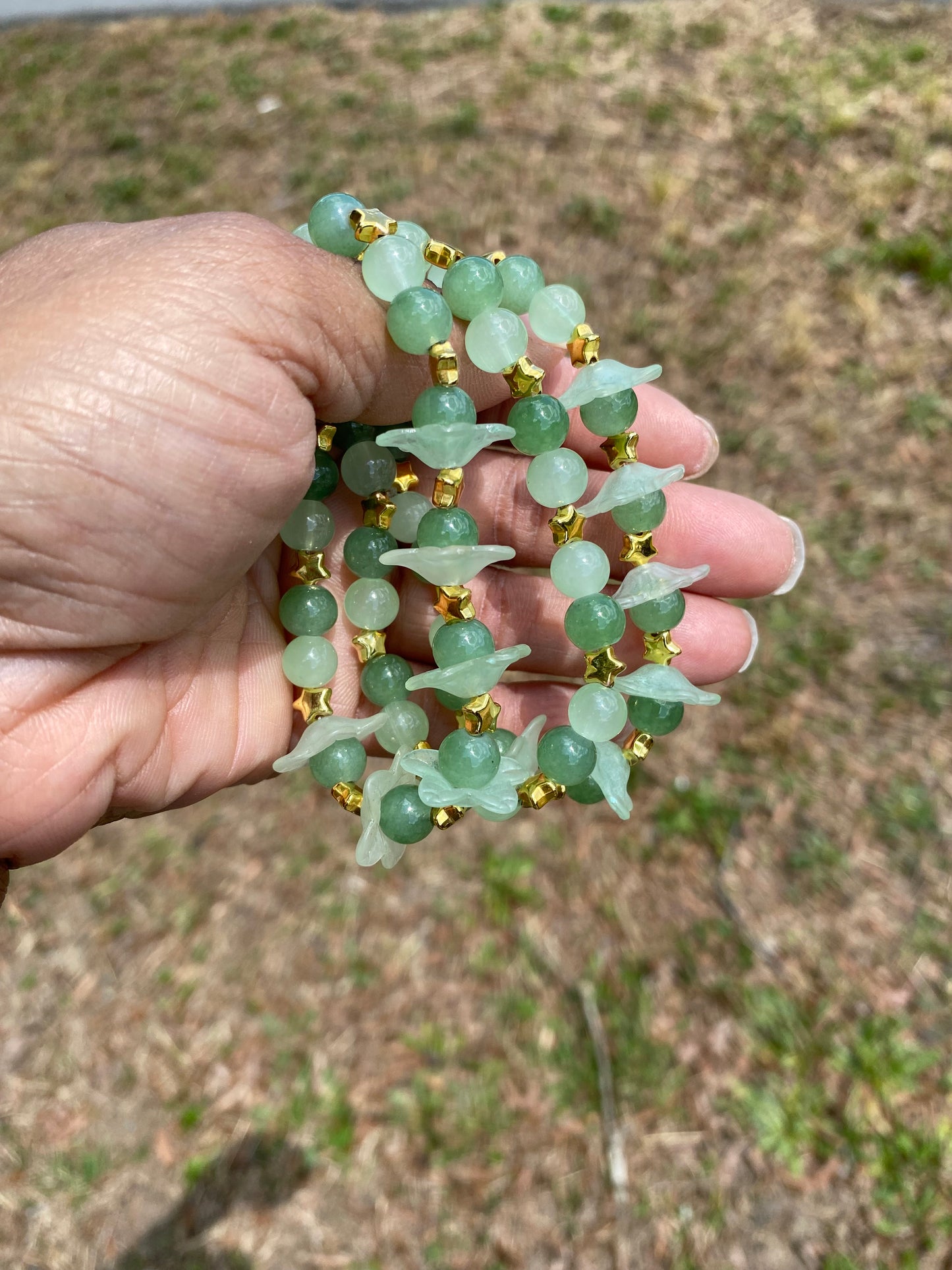 Green Ocean Bracelet Set