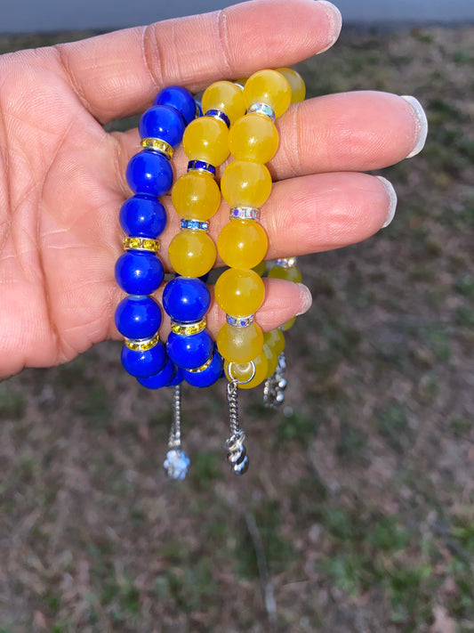 Lemonade Blueberry Bracelet Set