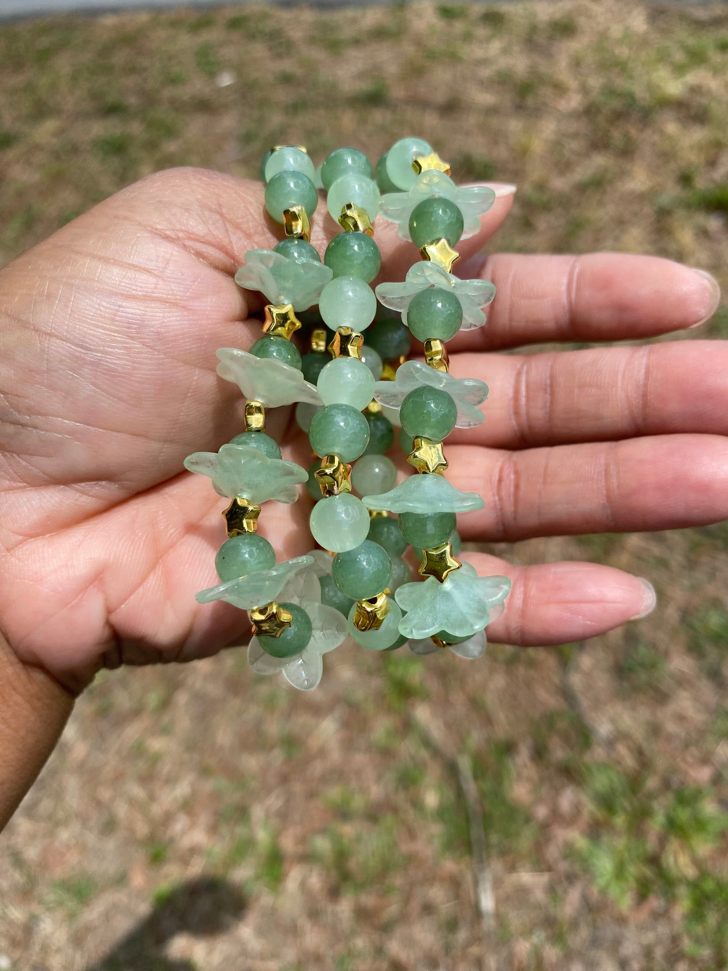 Green Ocean Bracelet Set