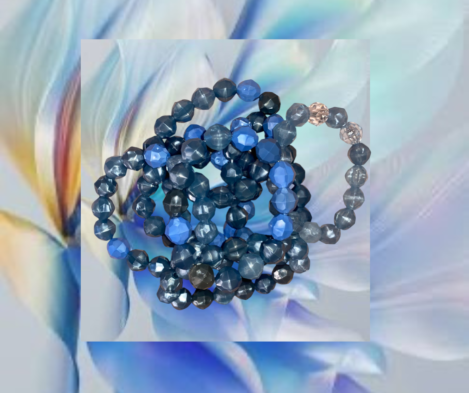 6.75 inches Cloudy Gray Bracelets
