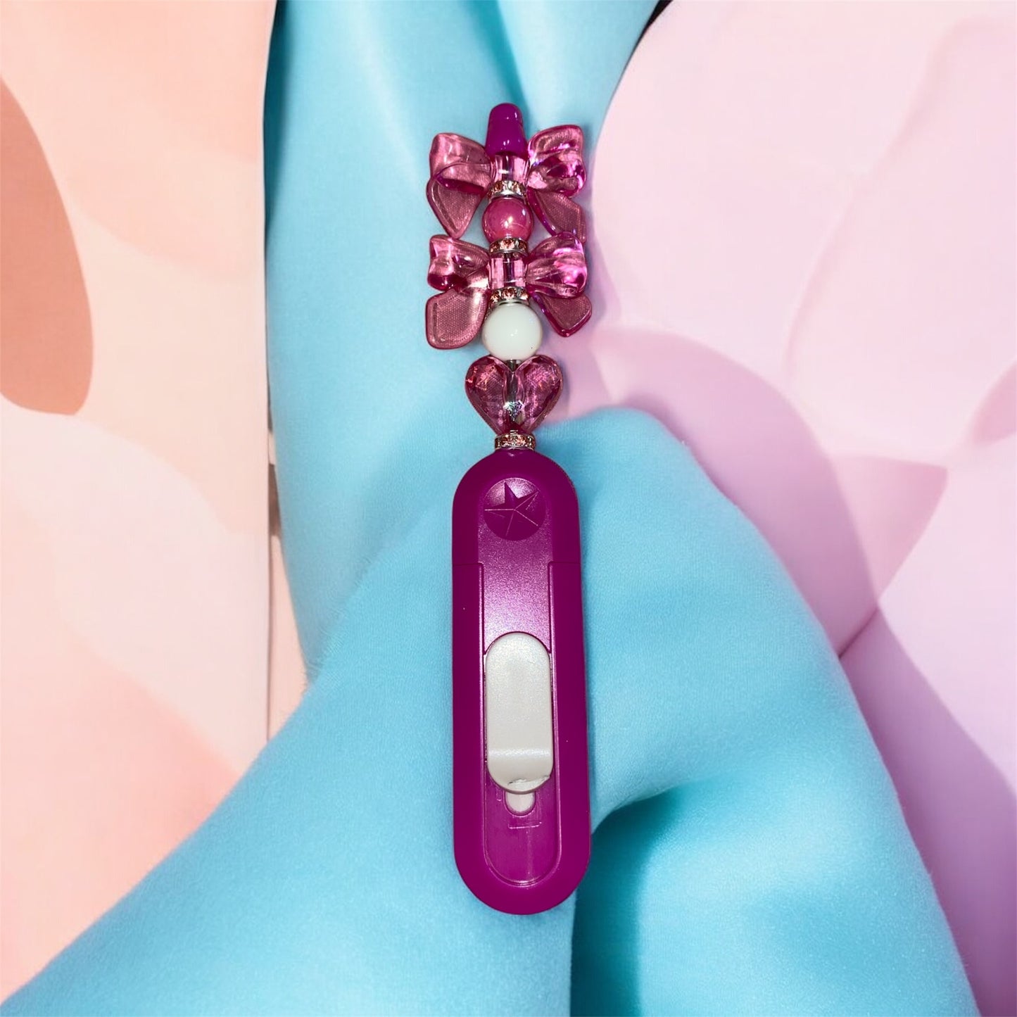 {NEW} Glam Mini Safety Box Cutter ✨ | Cute Beaded Utility Cutter
