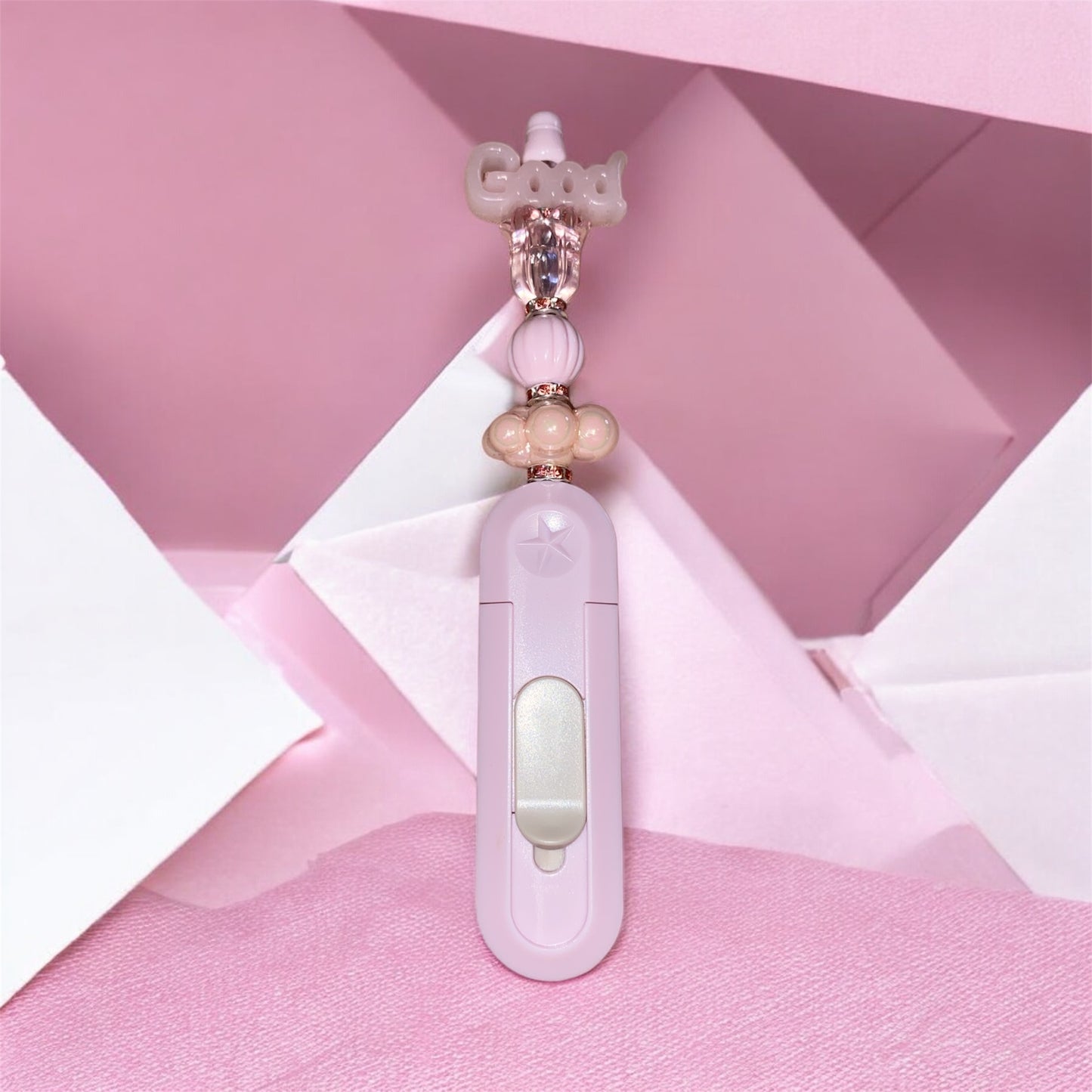 {NEW} Glam Mini Safety Box Cutter ✨ | Cute Beaded Utility Cutter