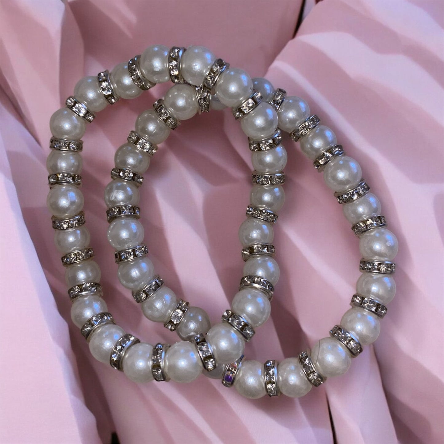 Pearl’s Bling Bracelets {Silver,Green,Gold}