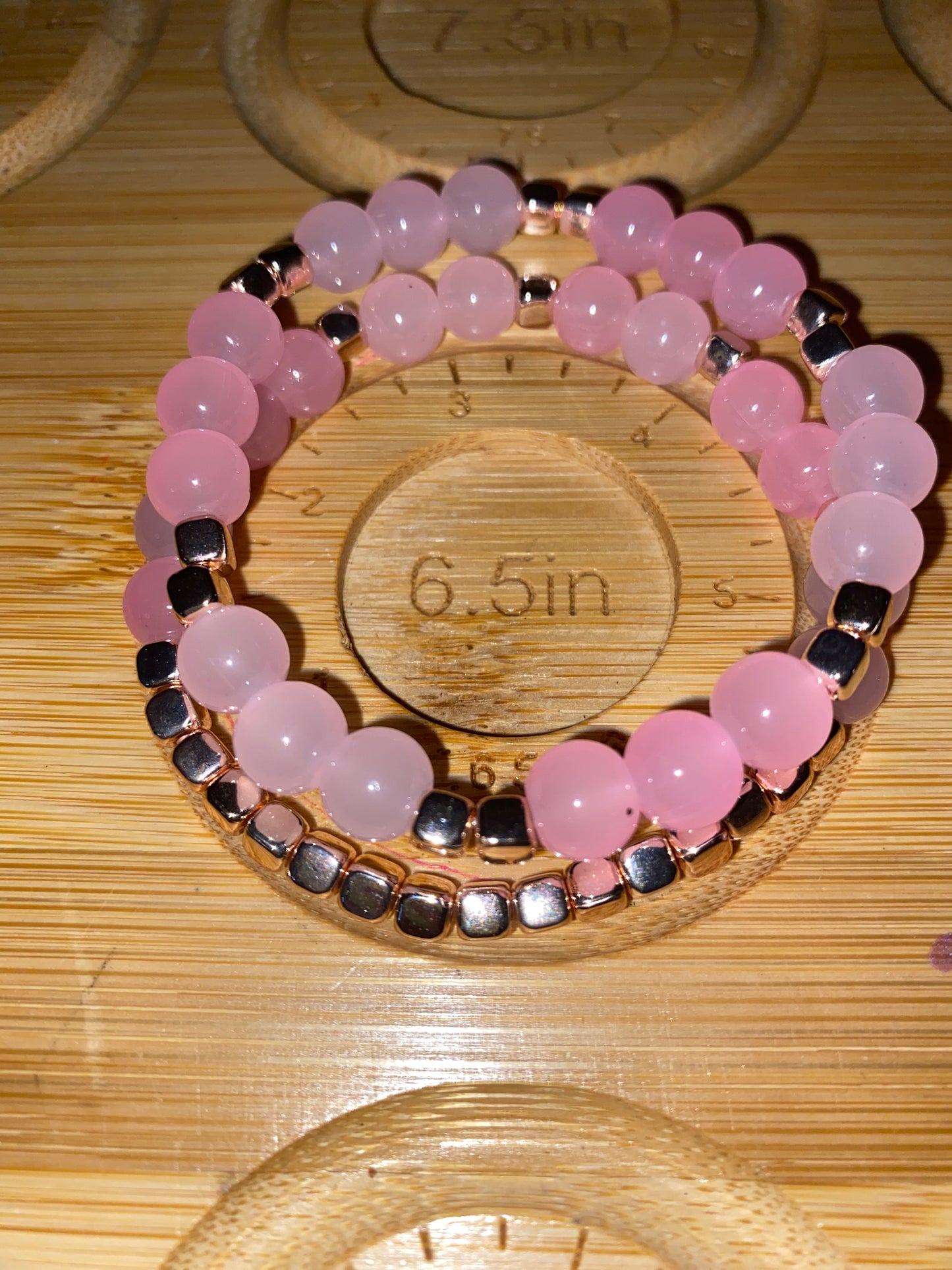 Pink Goddess Bracelets