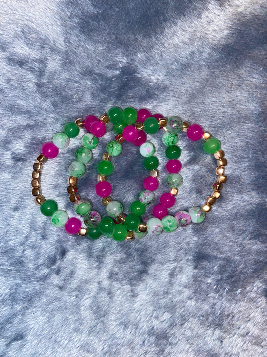 {NEW} Watermelon Bracelet Set