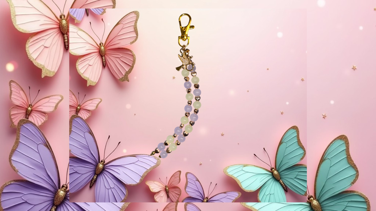 Purple Keychain