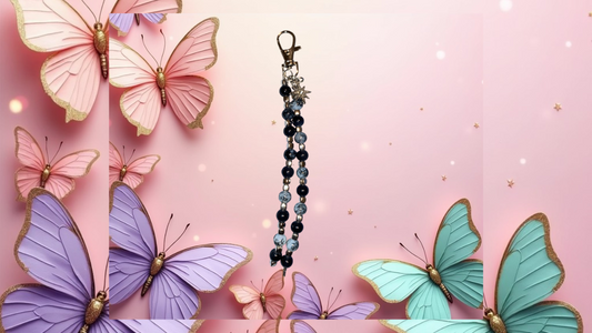 Black Cloud Keychain