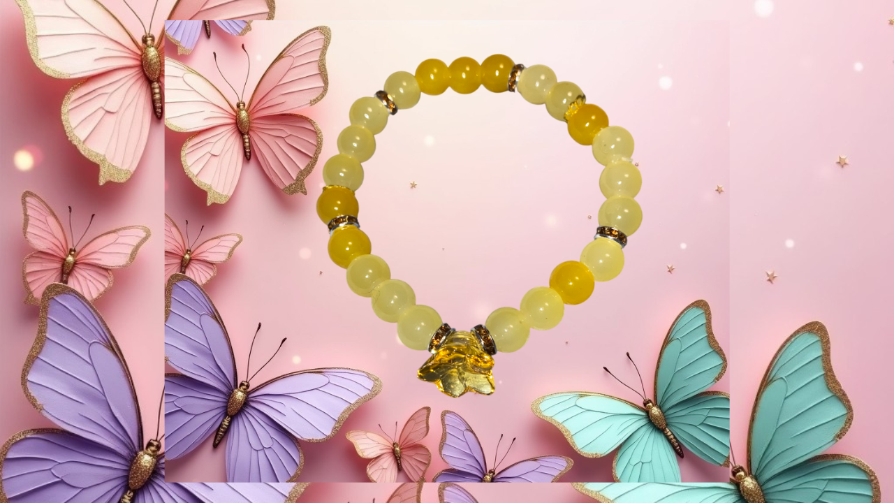 Yellow Flower Bracelet