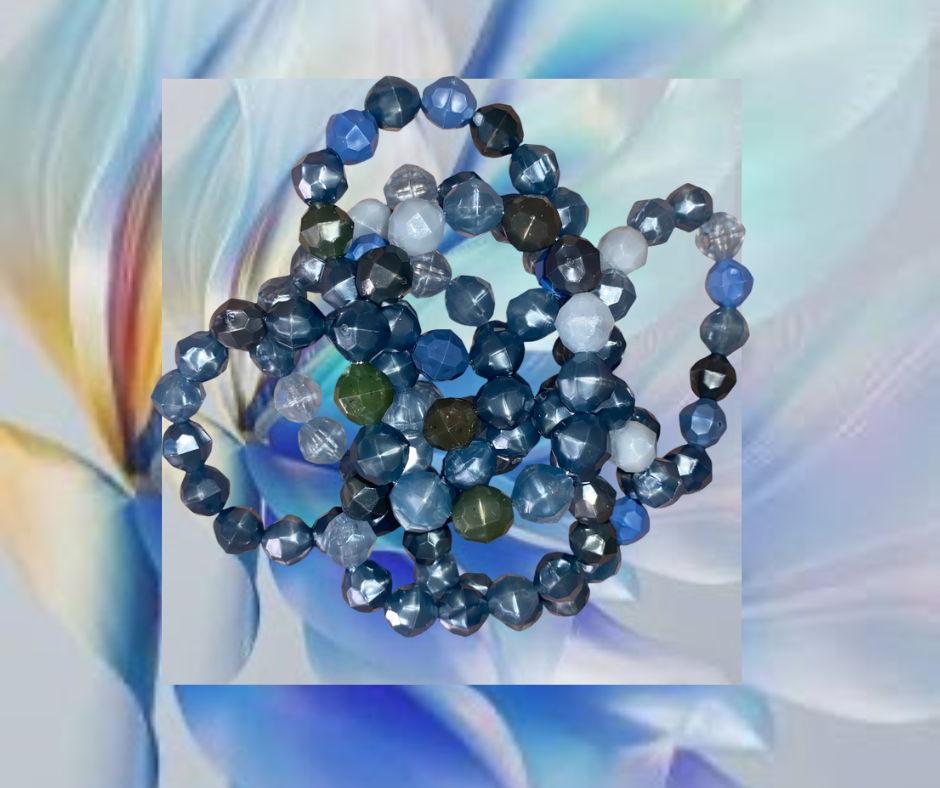 6.5 inches Blue Clouds Bracelets