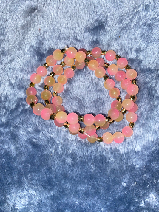 Fruit Ring Bracelet Set
