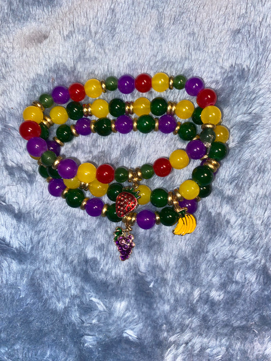 Fruity Fruit Bracelet Set
