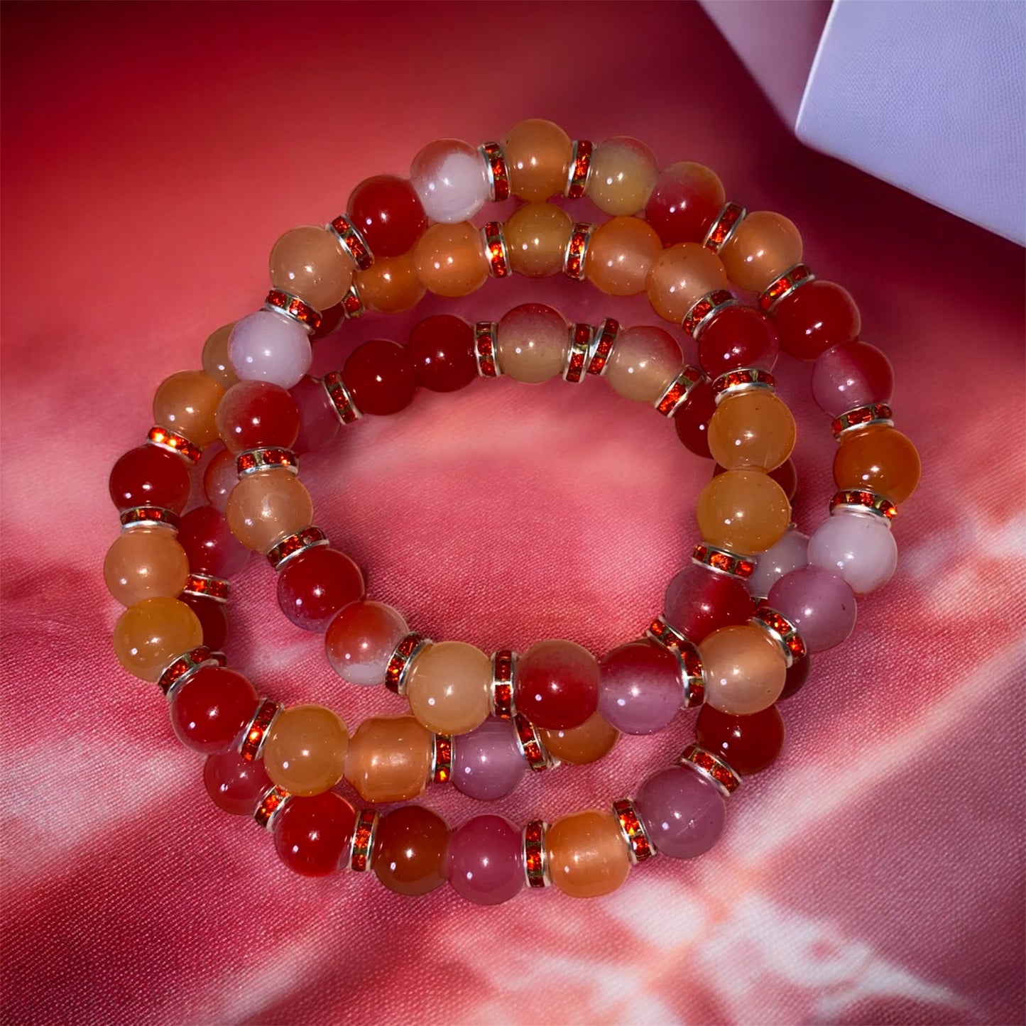 {NEW} Peachy Ring Bracelet Set