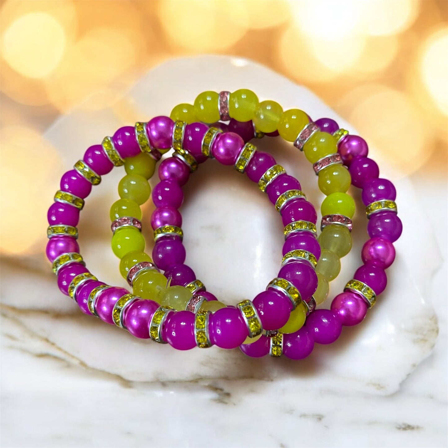 {NEW} Pink Lemonade Bracelet Sets